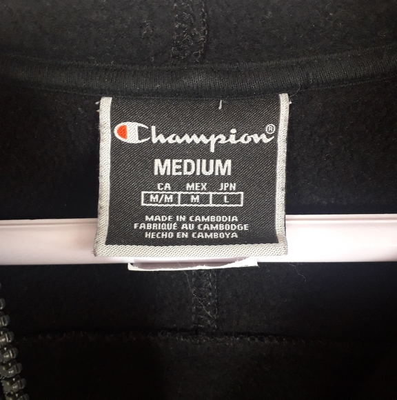 Champion sideline Black half zip hoodie with pockets - Picture 13 of 15